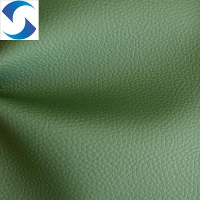 China 55/62 Width PVC Leather Fabric - Zhejiang Origin - Customizable Hand Feeling artificial leather Upholstery Fabric en venta