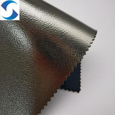 China Customize faux leather fabric supplier fabrication services fabric for sofa belt bed glasses box fabric en venta