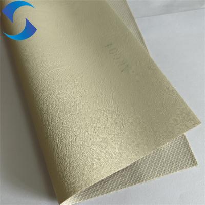 China High-Performance Embossed Leather Fabric for Furniture – Width 140/160 Wholesale Faux Leather fabric 0.7mm en venta