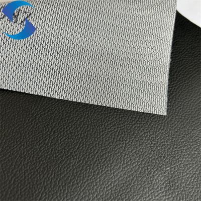 中国 PU/PVC fabric Synthetic Microfiber Leather for Car Accessories Handbags Sofa Fabric Shoes Material Textile Rexine 販売のため