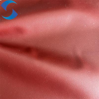 China Fabricante de couro de PVC Tecido de PVC falso Tecido de couro sintético para móveis de sofá Rexine à venda
