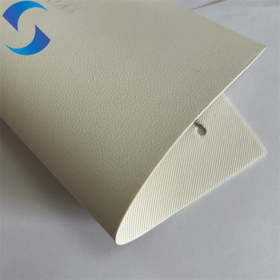 China PVC Faux Synthetic Artificial Leather for Table Mat Environmentally Friendly PVC Double-Sided Dining Table Mat Leather en venta