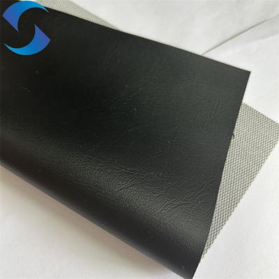 China Fabric manufacturer Direct PU/PVC fabric Artificial Stock Lot Faux Leather Fabric Notebook with High cost performance à venda