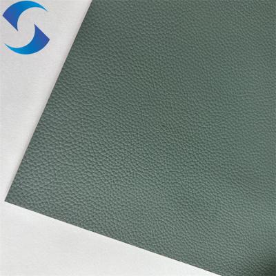 China eco-friendly fabric belts car upholstery fabric supplier A Grade PVC faux Leather fabric Stock Lot for Car Seat cover Te koop