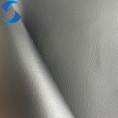 China Woven Backing PVC Leather Fabric Ideal faux leather fabric rolls for leather bag for sale