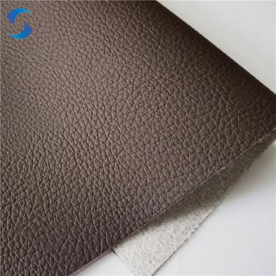 中国 Manufactured PVC Leather Fabric Embossed Pattern fake leather textile faux leather fabric for sofa fabric 販売のため