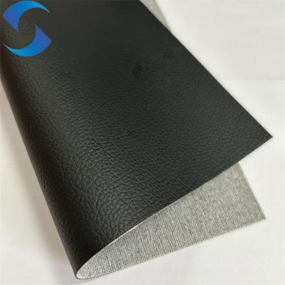中国 140/160 Width PVC Leather Fabric with Abrasion-Resistant and Embossed Pattern faux leather fabric for bags 販売のため