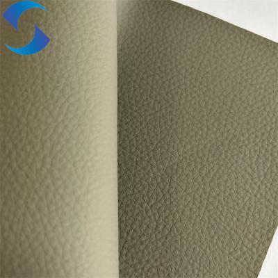 China 140/160 Width Artificial Leather Fabric Number PVC Leather Fabric high quality cat paw leather faux leather fabric for sale