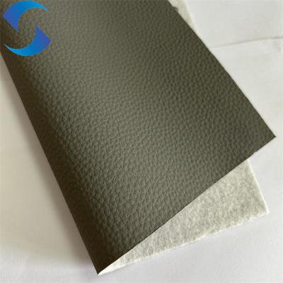 Китай Automotive Ripstop Fabric Synthetic Leather 1.1mm For Making Bags продается