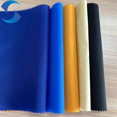 Cina 40D*310T Full Dull Nylon Fabrics PVC PU Coated Woven Waterproof Ripstop For Outdoor in vendita