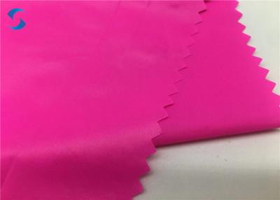 China Cire Coated Polyester Pongee Fabric for sale