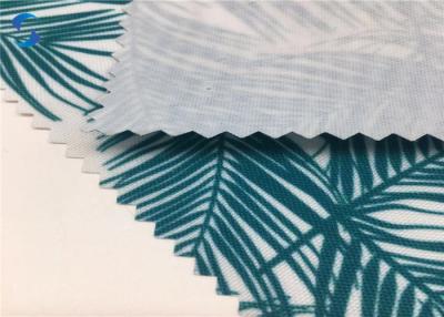 Chine Le tissu imprimé PEVA de sac de polyester de 300gsm 300X300D a enduit à vendre