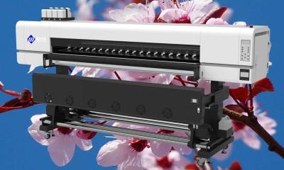 China Máquina de inyección de tinta digital con 1880 DPI y gestión de color YMCK para impresión en venta