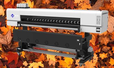 China 1880DPI Wide Print Sublimation Printer 6mm Adjustable Media Thickness Large Format Printer for sale