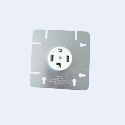 China Smart Power Plug Socket Prefab 5*5 Inch Outdoor Junction Box With Box Plate for sale