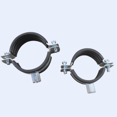 China Electro clip galvanizado del tenedor del tubo con la rosca de tornillo Rod Nut EMT en venta