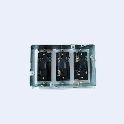Китай Кнопка винта AWG распределительной коробки 14 проводника Prefab 3 шатии электрических белая в гнезде продается