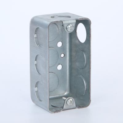 China Rectangular Conduit Junction Box UL Listed Pre Galvanized Finish for sale