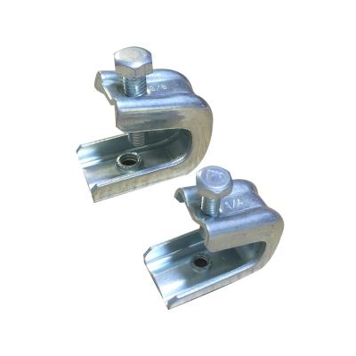 China 2.3mm Thickness Universal Beam Clamp For Coil Electro Galvanized for sale