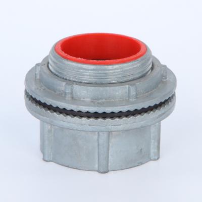 China 3 Inch Rigid Conduit Fittings Without Grounding Zinc Die Casting NPT Threads for sale