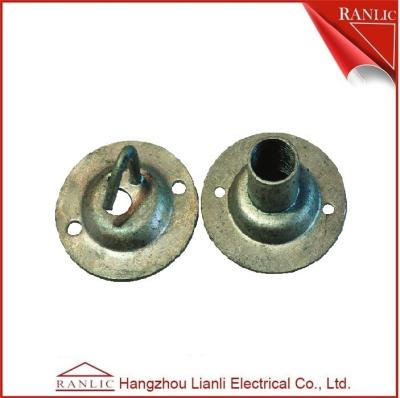 China 20mm Steel Conduit Junction Box Electrical Galvanized Lid Extension Ring , OEM service for sale