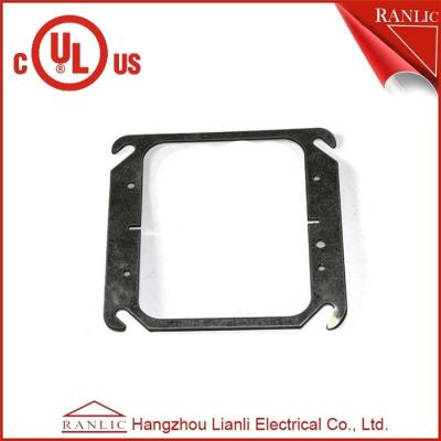 China Two Gang Electrical Square Outlet Cover Without Screws , 1.0mm to 1.6mm Thickness for sale