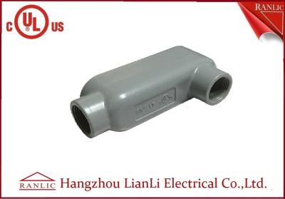 中国 アルミニウム堅いLBの水路ボディ電気ポリ塩化ビニールの水路の付属品の水路ボディ 販売のため