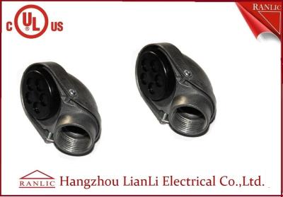 China Aluminum Die Casting Threaded Rigid Conduit Cap 1/2