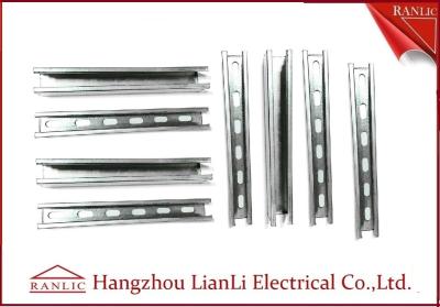 China Electro Strut Channel Fittings Steel U Channel Slotted or None Slotted , long Length for sale