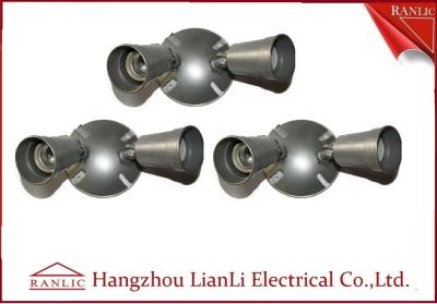 Chine Support de lampe de Pocelain de coffret d'extrémité de Gray Aluminum Die Casting Waterproof à vendre
