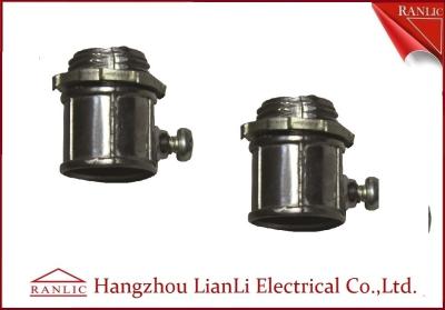 China 1/2 EMT Set Screw Connector 3/4 Conduit Connector Electrical Conduit Accessories for sale