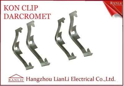 China Eletro EMT galvanizado Conduit Fittings NENHUM transportador Clip Kon Clip do aço de manganês 65 à venda