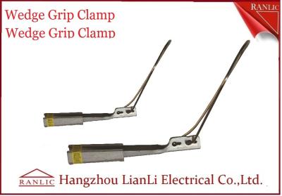 China Harden Aluminum Porcelain Wedge Grip Clamp Conduit Tools Stainless Solid Bail for sale