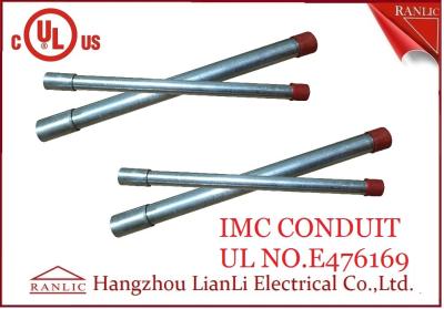 China Weißes dünnes elektrisches Rohr galvanisierte des Wand-Stahl-IMC 1-1/2 Zoll des Zoll 1-1/4 zu verkaufen