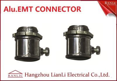 China 1/2 EMT Connectors Fittings, liga de alumínio 4 EMT Connector Customized à venda