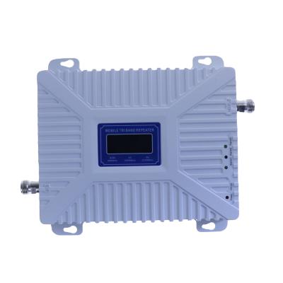 China Signal Booster 900/1800/2100mhz Factory price high power 70db amplifier 2G/3G/4G tri band mobile phone signal booster for sale