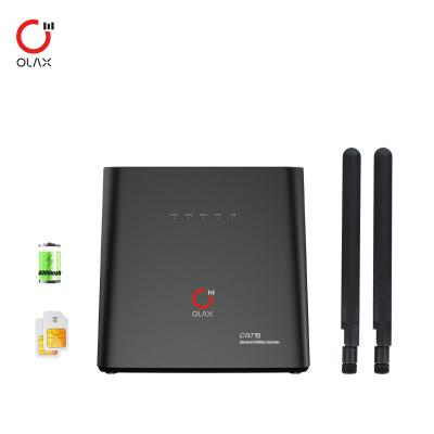 Chine OLAX AX9 Pro 300mbps 4g B1/3/5/7/28/38/40 4g router 4000mah battery portable indoor cpe wi-fi router with SMA antenna à vendre
