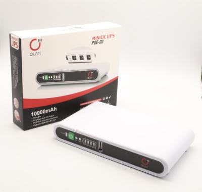 中国 OLAX  Mini UPS modem long range 4g LTE wireless wifi 4G CPE router with sim card slot 販売のため