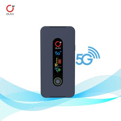China OLAX MF650 Outdoor Portable 4G 5G MIFIs Router Wireless WiFi6 5g dongle Internet Pocket wifi routers with SIM Card Slot for sale