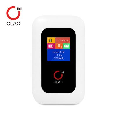 China OLAX MF980L Mini Portable 4G Mobile Pocket Wifi Router Hotspot 150Mbps LCD Display For Asia for sale