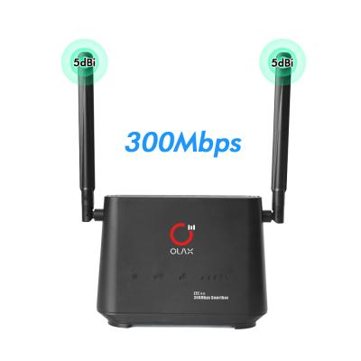 China 7.4V 2000mah 4G Industrial Router 4G SIM Router Connect CCTV Camera 4 LAN Ports OLAX AX5 Pro for sale