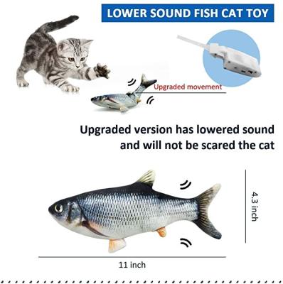 China Pescados de baile Cat Toy Catnip Imitation For Pet Cat Laser Pointer en venta