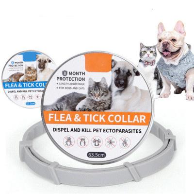 China Natural Hypoallergenic Flea And Tick Silicone Cat Collar Waterproof For Dogs for sale