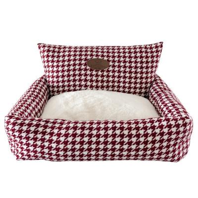 China Universal Teddy Dog Cushion For Sofa Summer Warm Cat Kennel Bed for sale