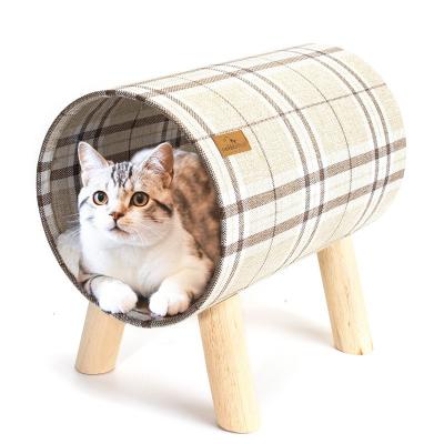 China Four Poster Dog Bed All Seasons Universal Removable And Washable Cat Bed Summer Cat Nest Summer Cat Supplies Pet Bed for sale