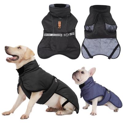 China Cavalry Twill Fabric Cotton Outdoor Jacket Clothing For Pets In XL / 6XL Sizes for sale