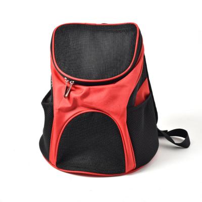 China Pet Travel Backpack Outdoor Portable Breathable Foldable Dog And Cat Bag for sale