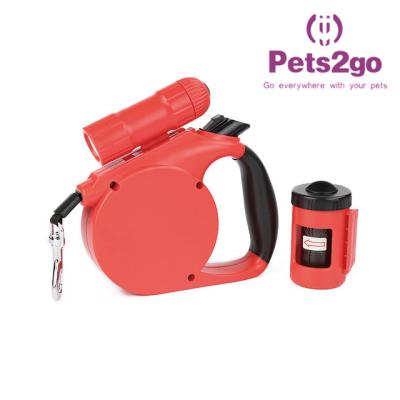 China Material Abs Plastic Dog Collar Leash retractable dog lead Retractable Pet Leash for sale