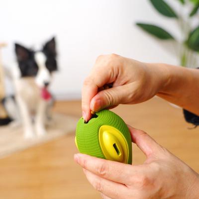 China Dog'S Tooth Grinding Rubber Avocado Pet Chew Toys Leakage Resistant for sale