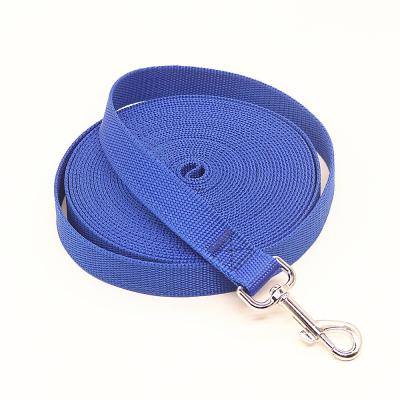 China Recall Training Retractable Pet Leash 15mm Wide 4-100ft Traction Rope for sale